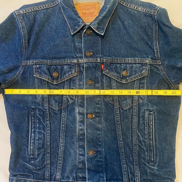 Vintage Levi's 70506  Denim Trucker Jacket - Picture 4 of 11